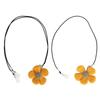 Hearing Aid Clip Prevent Lost Cute Flower Design Fixing Strap Hearing Aid Lanyard for Seniors Childr