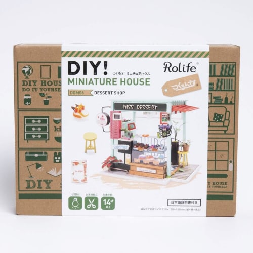Tsukurundesu? DIY Miniature Dollhouse DGM Series (Dessert) with Japanese Instructions