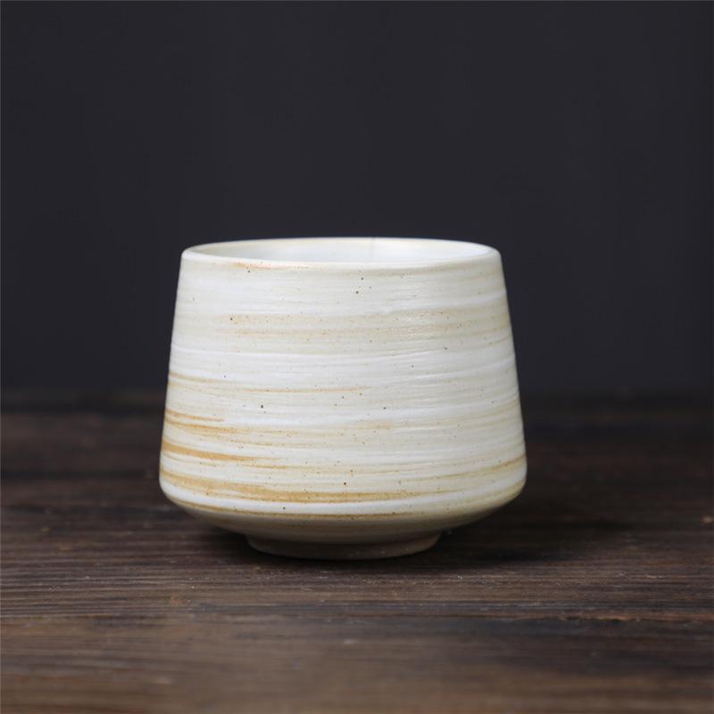 Retro Ceramic Kung Fu Tea Cup: Coarse Pottery Personal Cup for Tea Tasting
