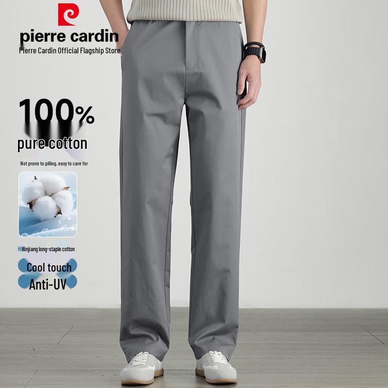Pierre Cardin Men's 100% Cotton Casual Trousers