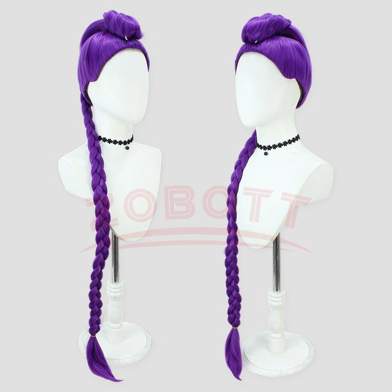 Anime KPop Lovci démonů Rumi Mira Zoey Baby Cosplay Paruka Saja Chlapecké pokrývky hlavy K Pop Kostýmní doplňky Vlasy Halloween Party Rekvizity