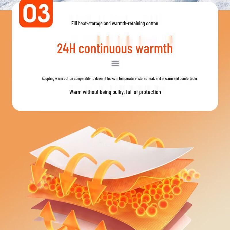 Kangbo Graphene Thermal Hooded Winter Puffer Jacket