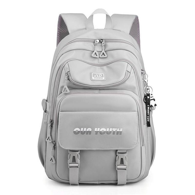 Mode Mittelschule College Student Schultasche Rucksack für Damen Große Kapazität Campus Prinzessin Straße Outdoor
