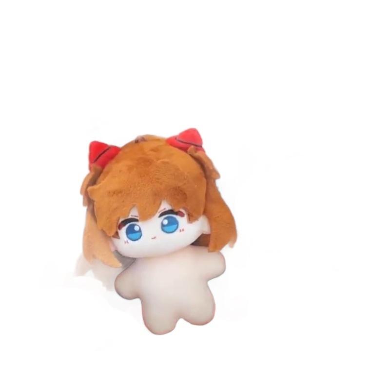 Neon Cute Genesis Classic Evangelion Cute Fluffy Cotton Plush Lovely Mini Hanging Keychain Perfect For Decorating Backpacks