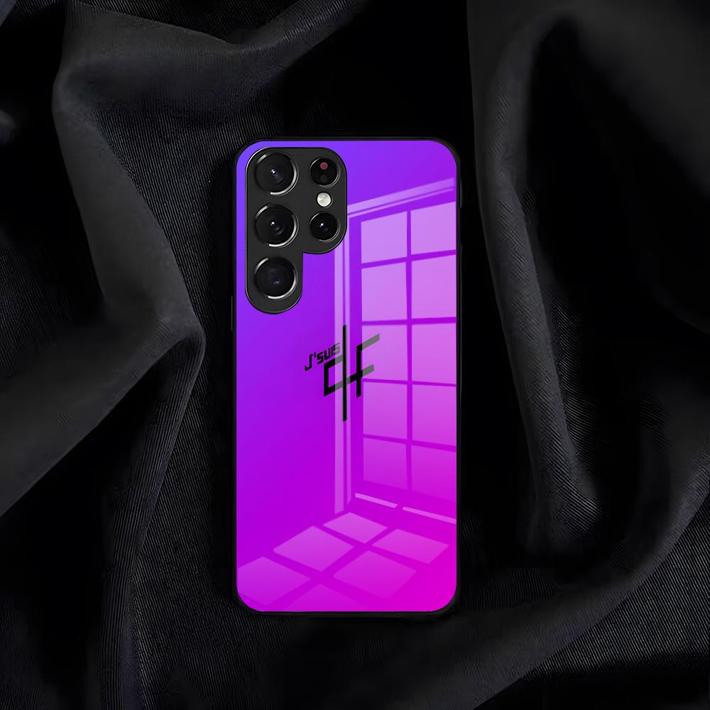 P-PNL Phone Case For Samsung S26 S25 Edge S24 S23 S22 S21 S20 Ultra Plus FE Glass Cover