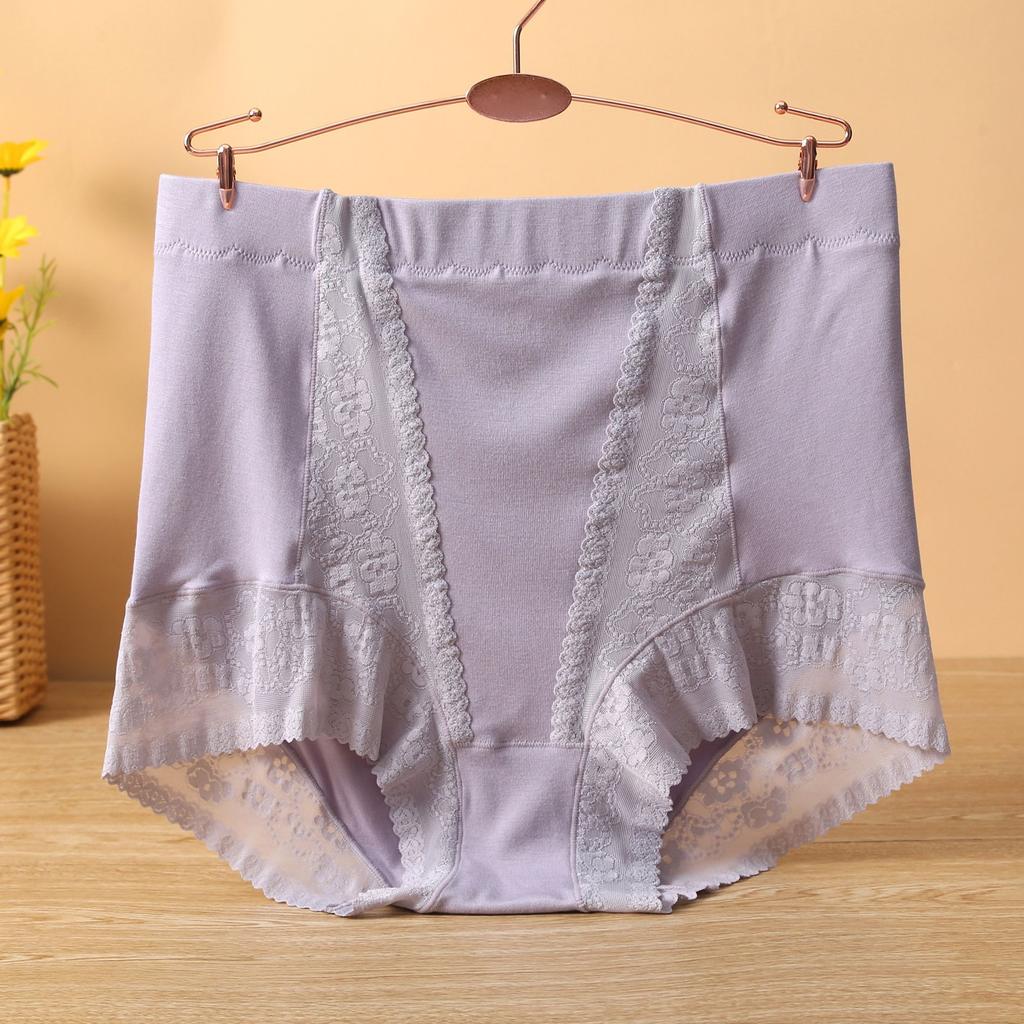Modal Soft Panties High Waist Large Size Boyshorts Women's Underpants Cotton Crotch Breathable Underwear