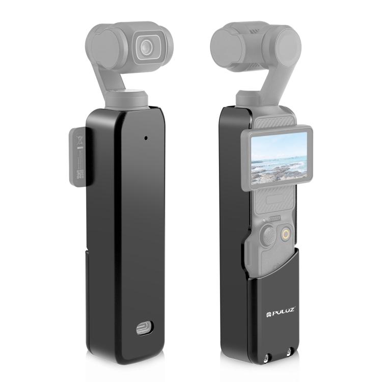 For DJI OSMO Pocket 3 PULUZ Metal Protection Frame Cage Adapter Bracket (Black) чёрный