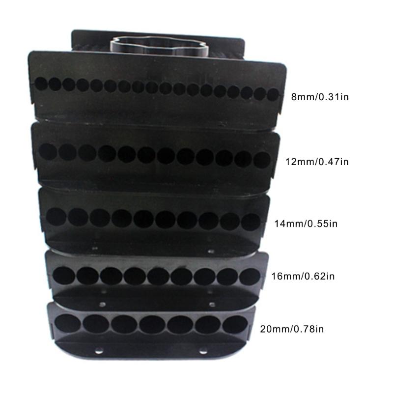 8mm-20mm Baits Rolling Plate Fishing Accessory Baits Roller Long Base Baits Roll Board Fishing Rolling Table Baitmaker
