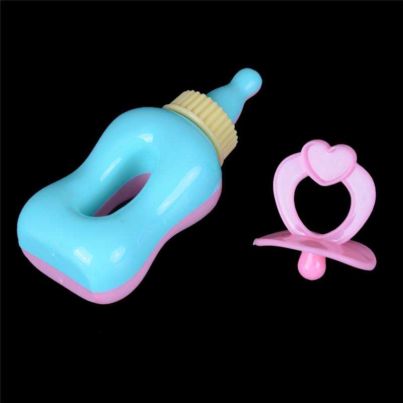 5Pcs Puppe Geschirr Für 43Cm Baby Born Zapf Puppe Zubehör Kinder Pretend Spielen Geschenk