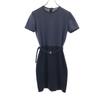 90s Made In Italy Old Short Sleeve Knit One Piece S Women Used