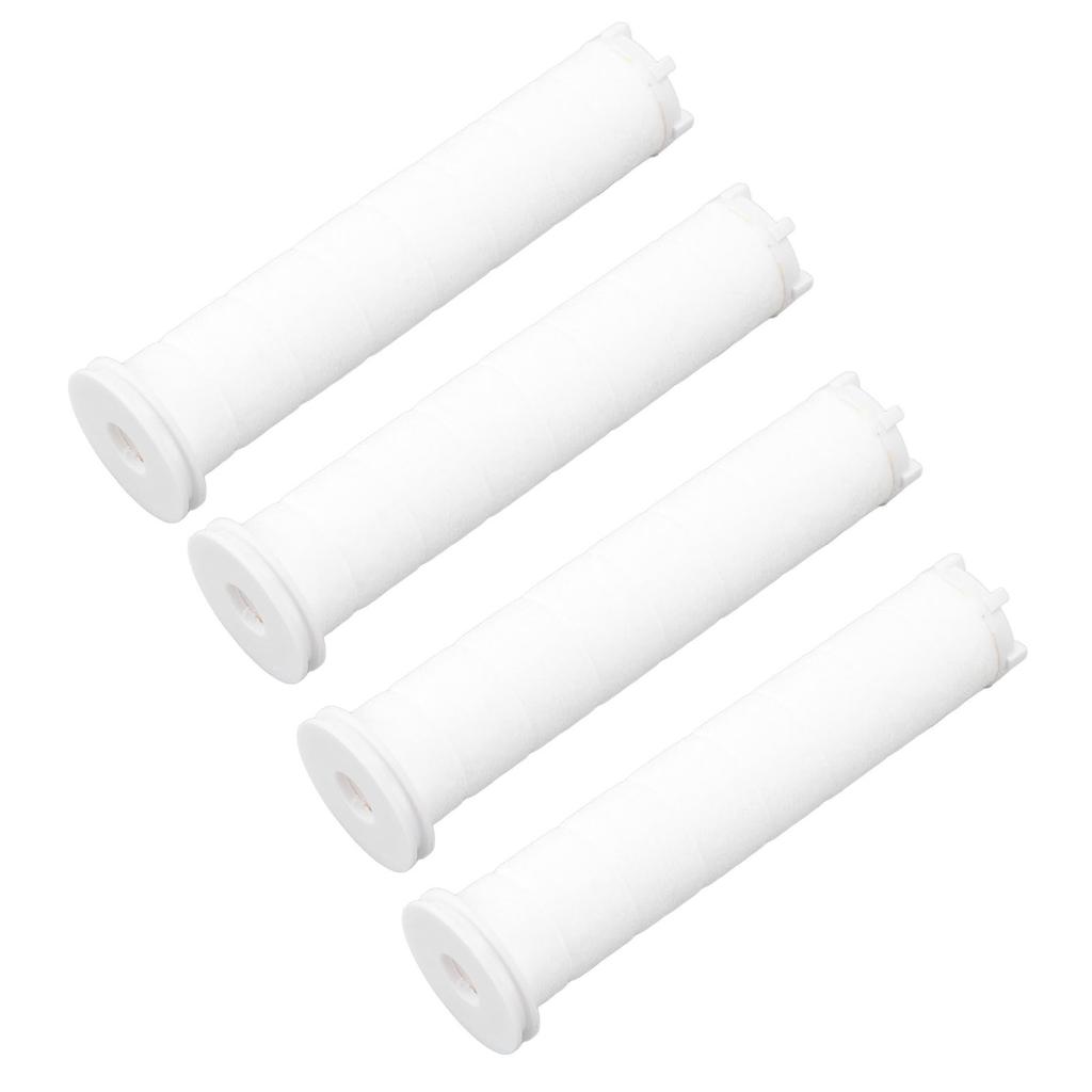 12pcs Shower Head Filter Element PP Cotton White Bath Accessories for Detachable Hydro Shower Head Set