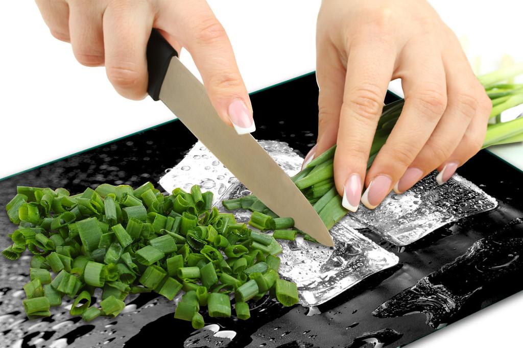 Glass Board Cutting Board 52X40 Ice Black