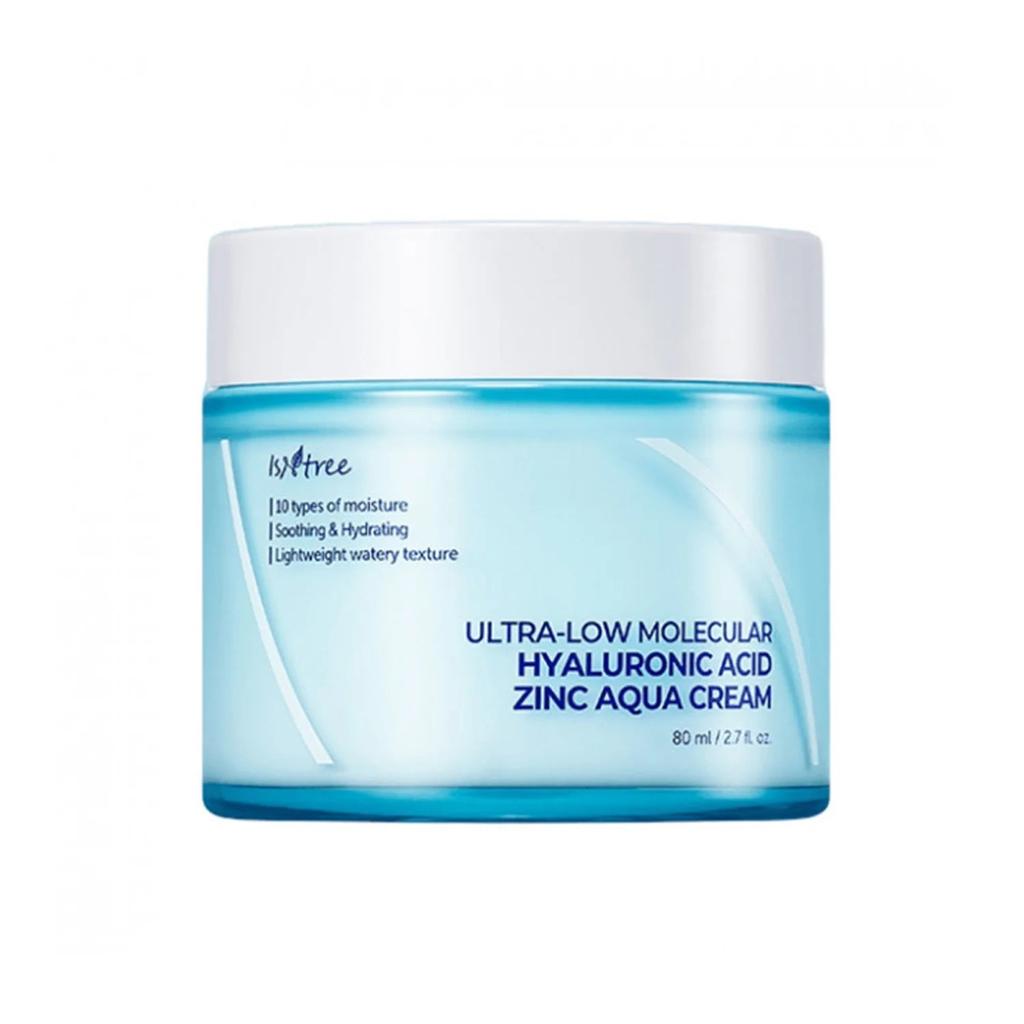 Isntree Ultra-Low Molecular Hyaluronic Acid Zinc Aqua Cream 80ml/2.7fl.oz