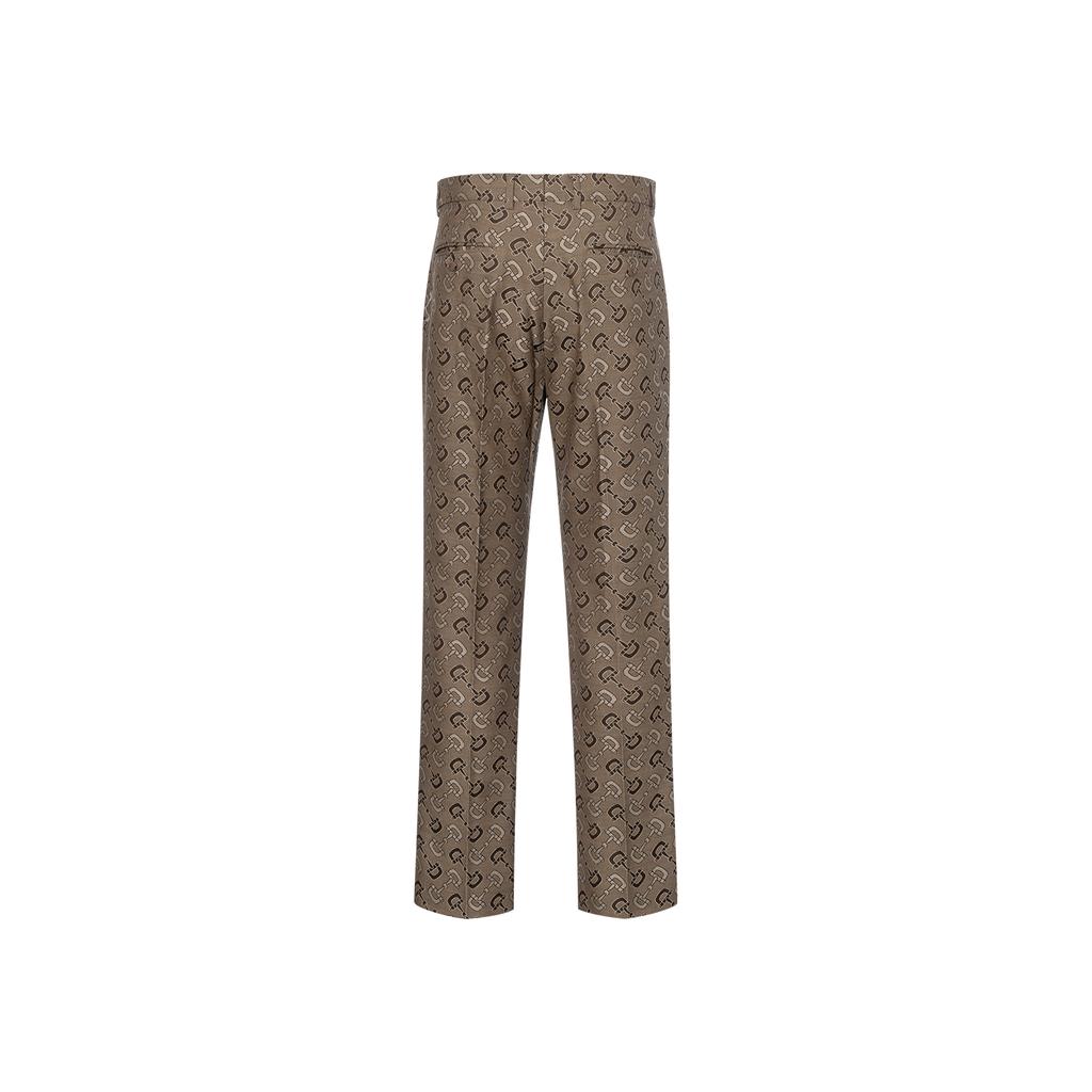 GUCCI Maxi Horsebit-motif Tailored Trousers 720965-ZAKIV-9549