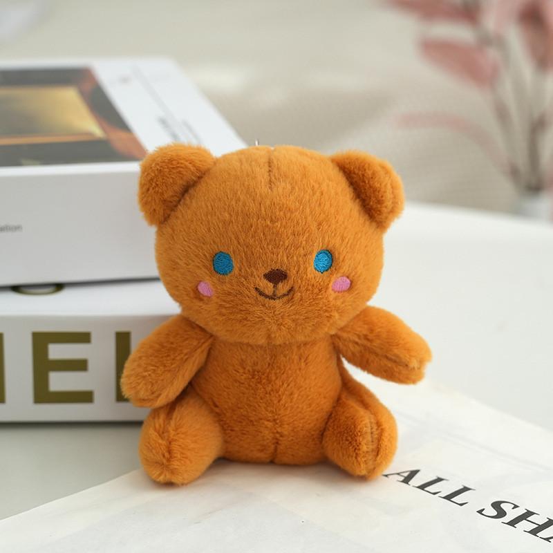 

Adorable Teddy Plush Keychain With Pp Cotton Filling And Soft Yutu Fur Material