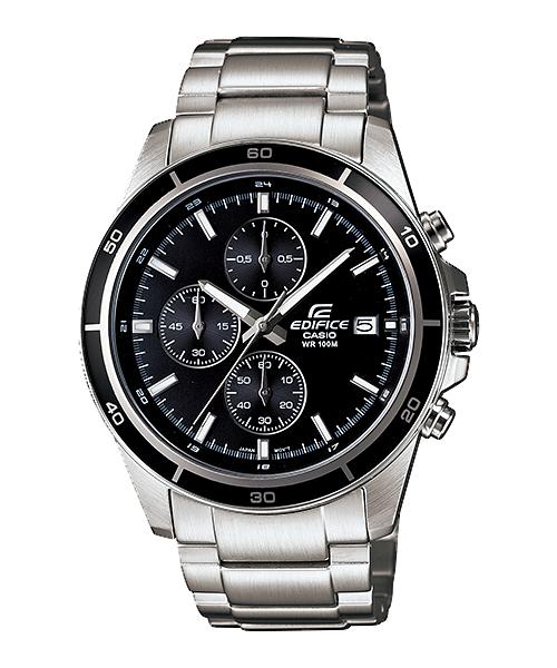 

Casio Men s Stainless Steel 100M Water Resistant Analog Quartz Watch EFR-526D-1AV чёрный