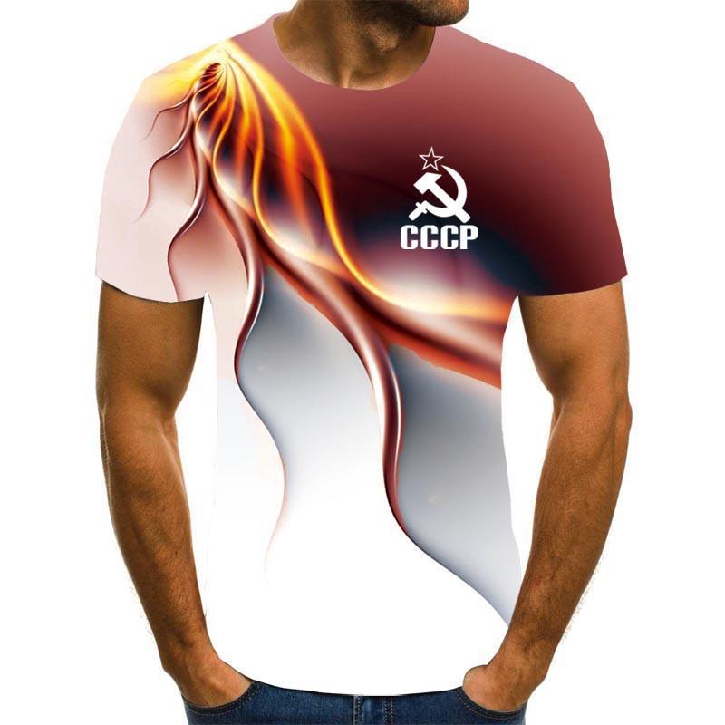 Men T-Shirt Women Tees 3D Print Short Sleeve Comfortable Sportwear T Shirts