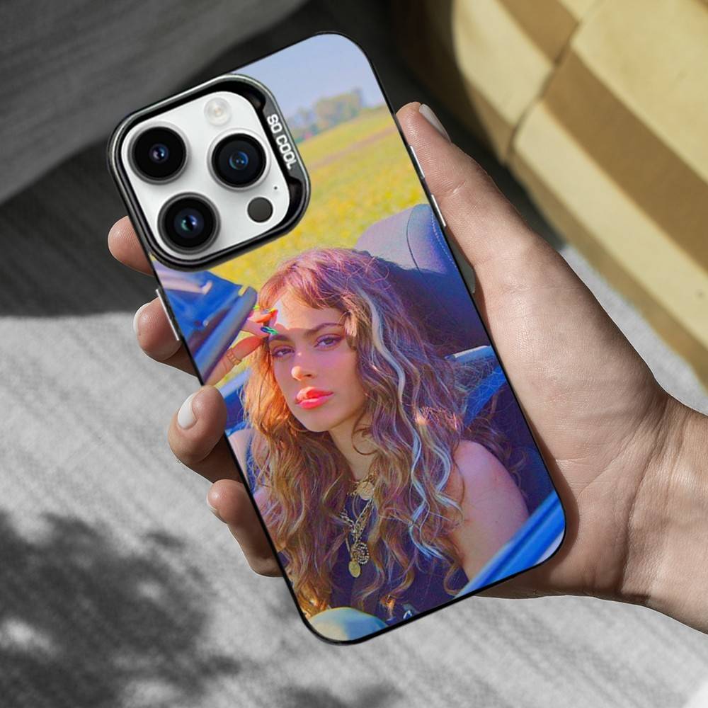 Singer T-Tini S-Stoessel Case For iPhone SE,13,XS,14,MAX,12,11,17,15,Mini,Pro,16,Black Matte Silicone Cover