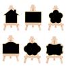 To do List Writting Guide Board Wooden Easel Reminder Board Mini Blackboard Chalkboard With Stand