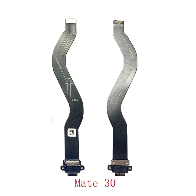 Charger Port Connector Flex For Huawei Mate 30 Pro Mate 20 Pro 20X 10 Pro V30 Flex Cable USB Board Charging Dock Repair Parts
