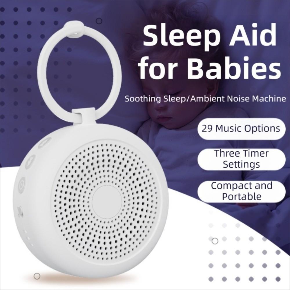 Portable Mini Sleep Sound Machine Rechargeable Noise Reduction Sleep Sound Machine  Travel