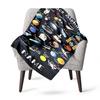 Space Knowledge Customize Your Name Blanket Used For Chair Office Sofa Bed Camping Soft And Warm Giving Friends And Relatives Birthday Graduation Gift