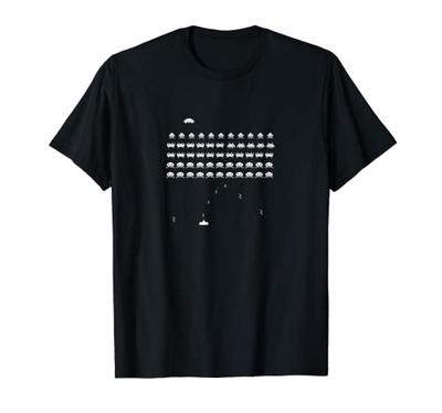 Retro Vintage 80s Arcade Game Invaders T-Shirt