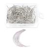50/100PCS Curved Needle Set C Curved Sewing Needle Wigs Making Pin Needle for Wigs Making Hand Sewing Leather Repair
