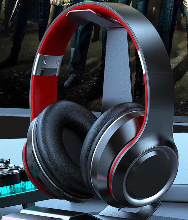 

Беспроводные Bluetooth наушники DR90 с шумоподавлением и длительным временем работы - Идеальны для игр Over-Ear Bluetooth Headphones чёрный