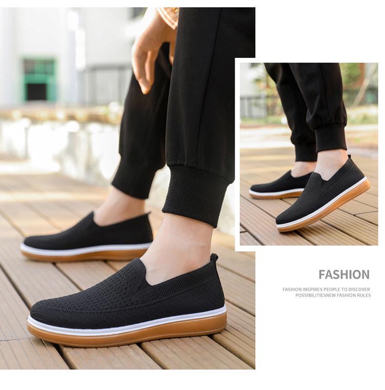 Men's Lightweight Breathable Knit Walking Shoes