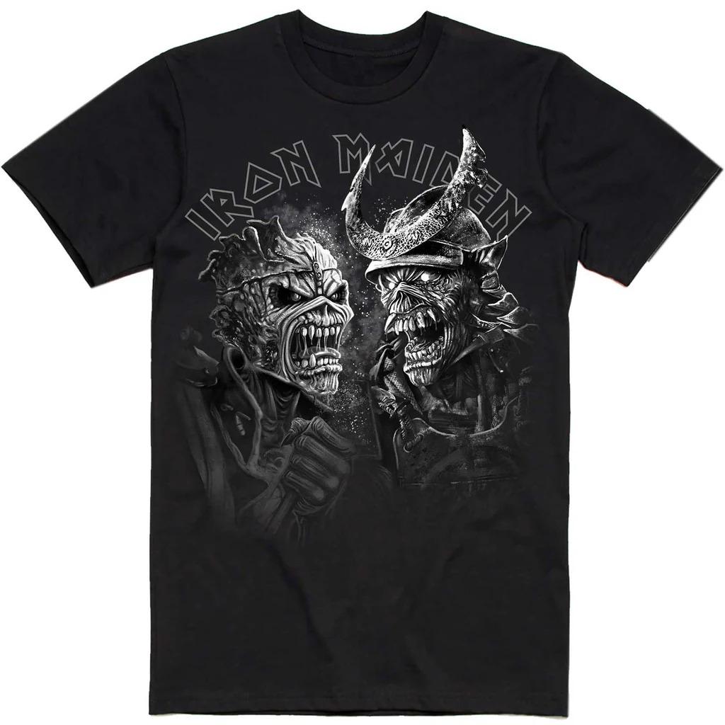 

Футболка Iron Maiden Senjutsu с большими головами в оттенках серого размера S-4XL. Высококачественная роскошь для мужчин и женщин. Топ Y2k M