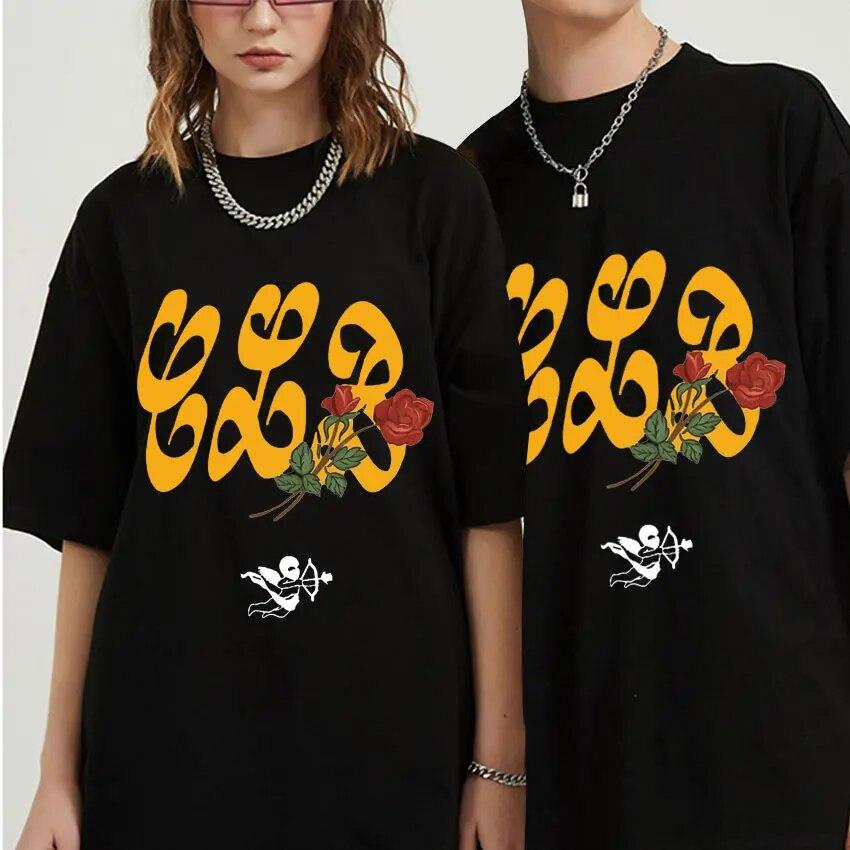 Rapper Drake New Oversized T Shirt Certified Lover Boy Album Print T-shirt Unisex Hip Hop Casual Funny T Shirts Unisex Streetwear