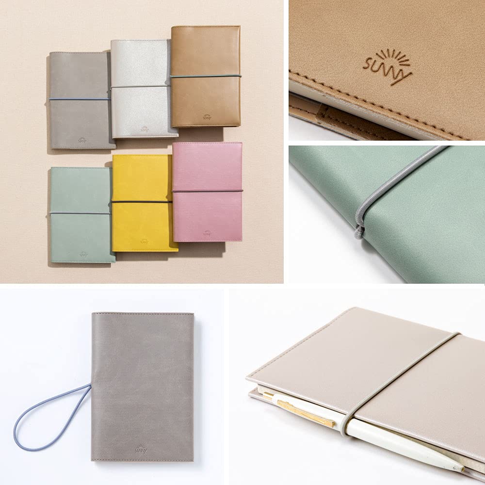 [Starting in April] SUNNY SCHEDULE BOOK monthly 2022 mauve pink