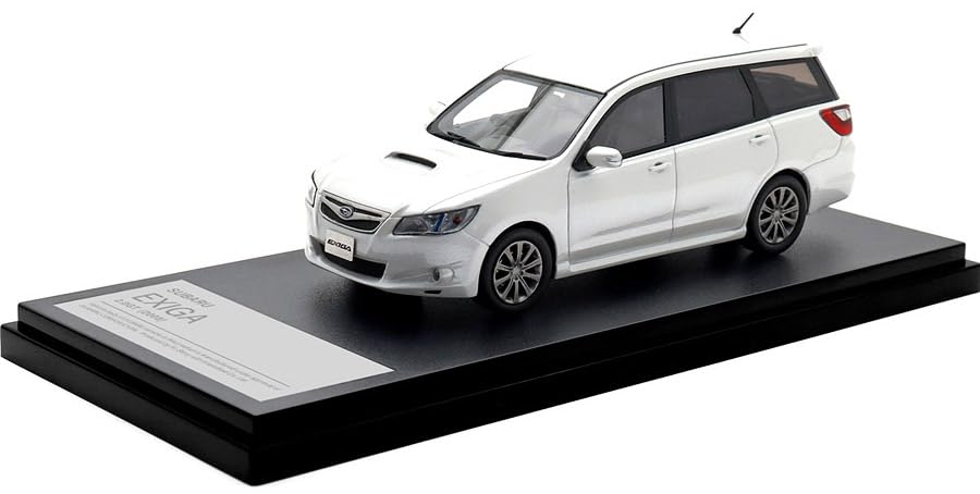 INTERALLIED Hi Story Scale Subaru EXIGA Satin White Pearl Finished Model HS518WH 1/43 2.0GT (2008)