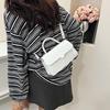 2025 Spring New Small Fresh Simple Small Square Bag Casual Fashion Shoulder Bag Fashionable Handbag Oblique Span Bag Women