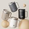 304 Stainless Steel Coffee Cup Wind High Value Office Water Cup Household Water Cup Hand Cup