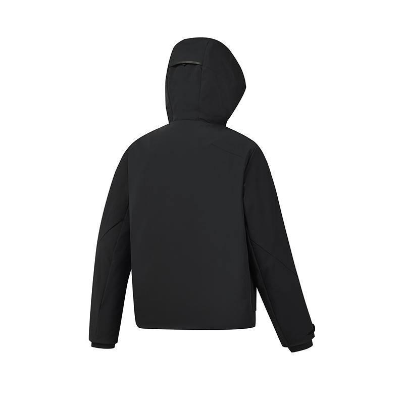 Fila Golf Series Fashion Simple Quality Casual Sports Golf Versatile Comfortable Hooded Lightweight Warm Loose Cotton Jacket Men Jackets A11M615915FBK