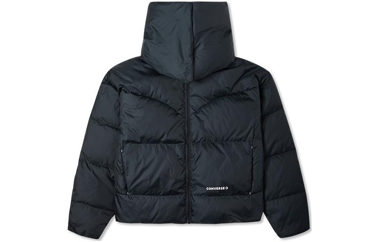 Converse Down Jacket Women s Black 10023713-A02 S