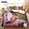 Yellow Flowers Queen Size Sleep Bedding Collection Bed Cover Collection Bedding Digital Printing Bed Linen King Size Size Bed Cover Collection Bedding