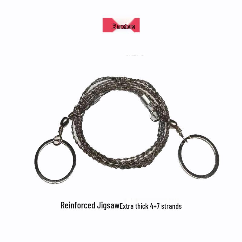 Stainless Steel Wire Hand Saw - Portable Outdoor Survival Tool