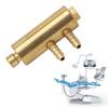 3mm Dental Water Valve Corrosion Resistance Copper Normally Open Dental Water Valve for Dental Chair