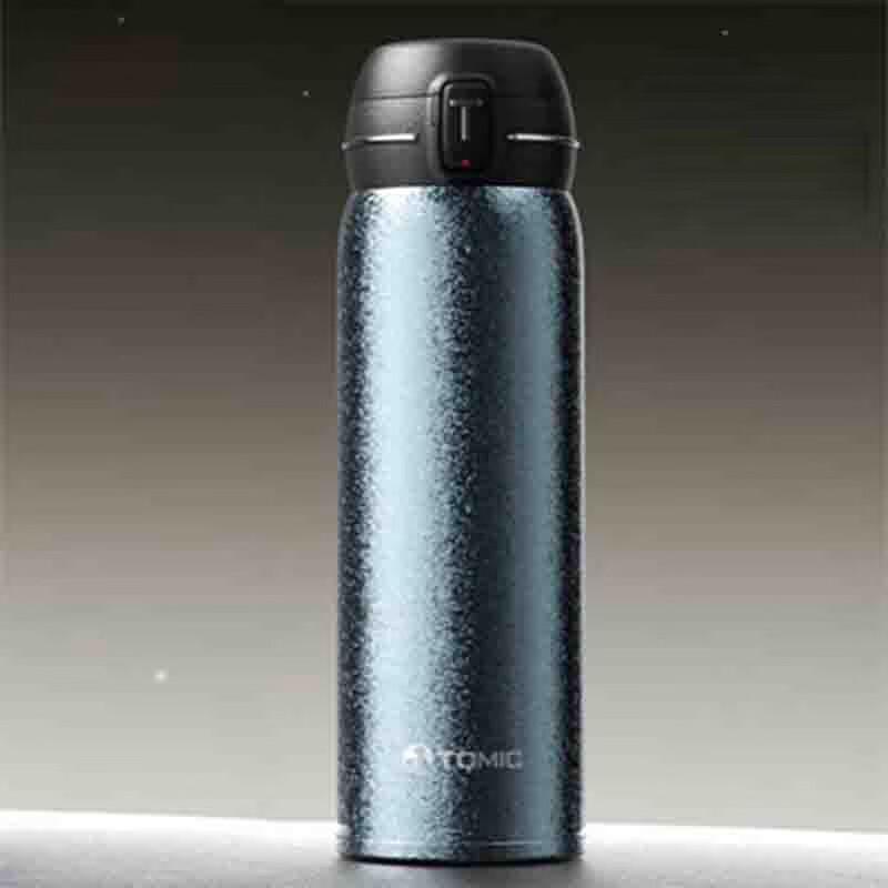 Temeike Pure Titanium Pop-Up Lid Vacuum Flask