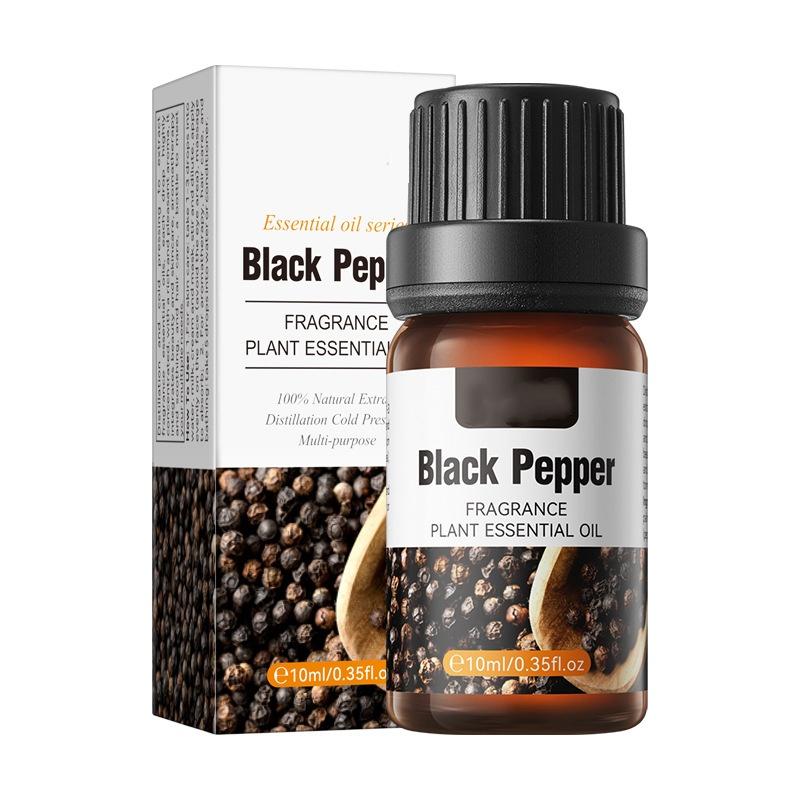 Plant Essential Oil Set 10ml Each Natural Fragrance Therapy Aromatherapy Body Oil Spa Massage Gift Set Export Wholesale