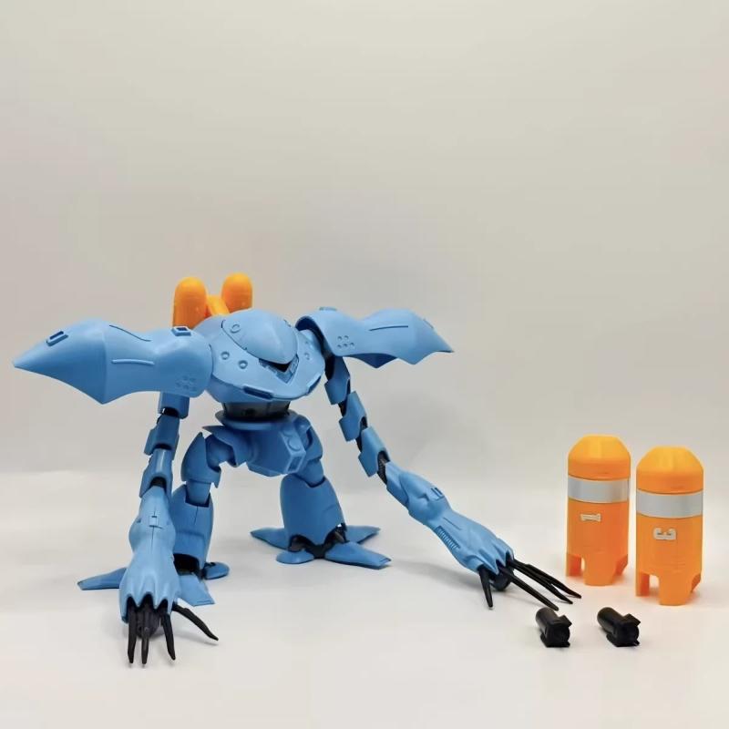 Hguc 037 Hy-Gogg Blue Red Assembly 1144 Msm-03C Model Kit Mobile Suit Action Figure Long Arm Gunpla Toy With Water Decal Gift