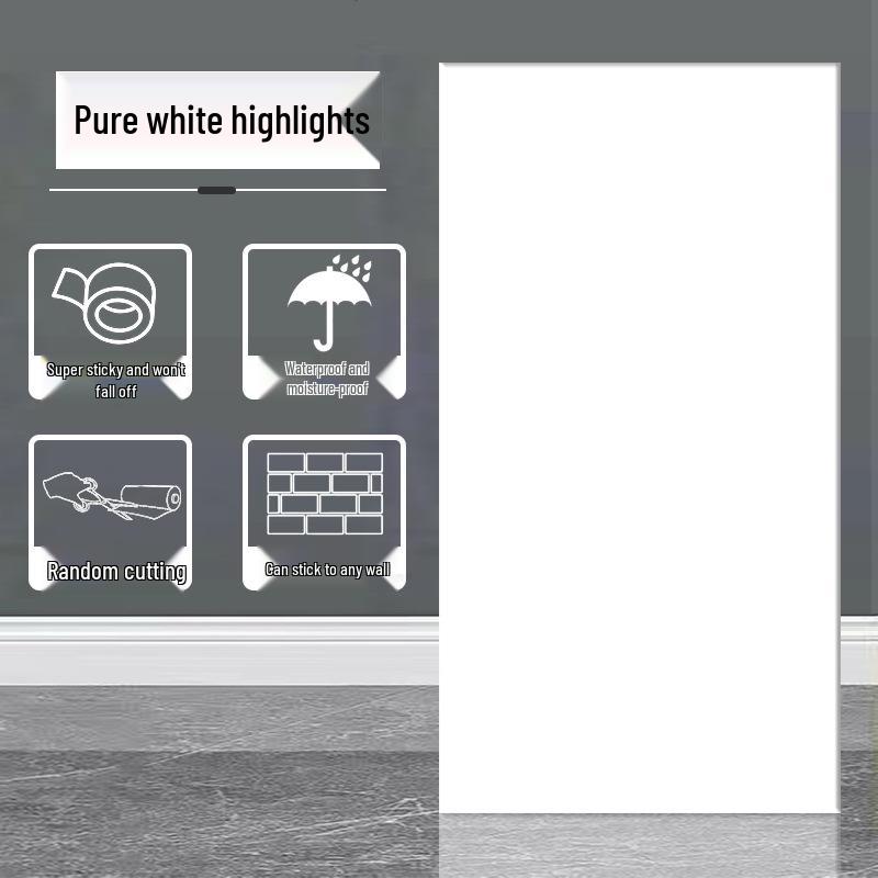 Self-Adhesive Waterproof Aluminum-Plastic Marble-Effect Wall Panel Sticker
