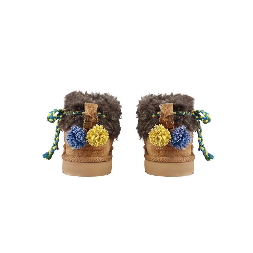 UGG CLASSIC ULTRA MINI Sheepskin Thermal Short Snow Boots Women's 1116109-CHE(Team373-)