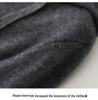 Women's Casual Hooded Cashmere Cardigan with Zipper & Pockets