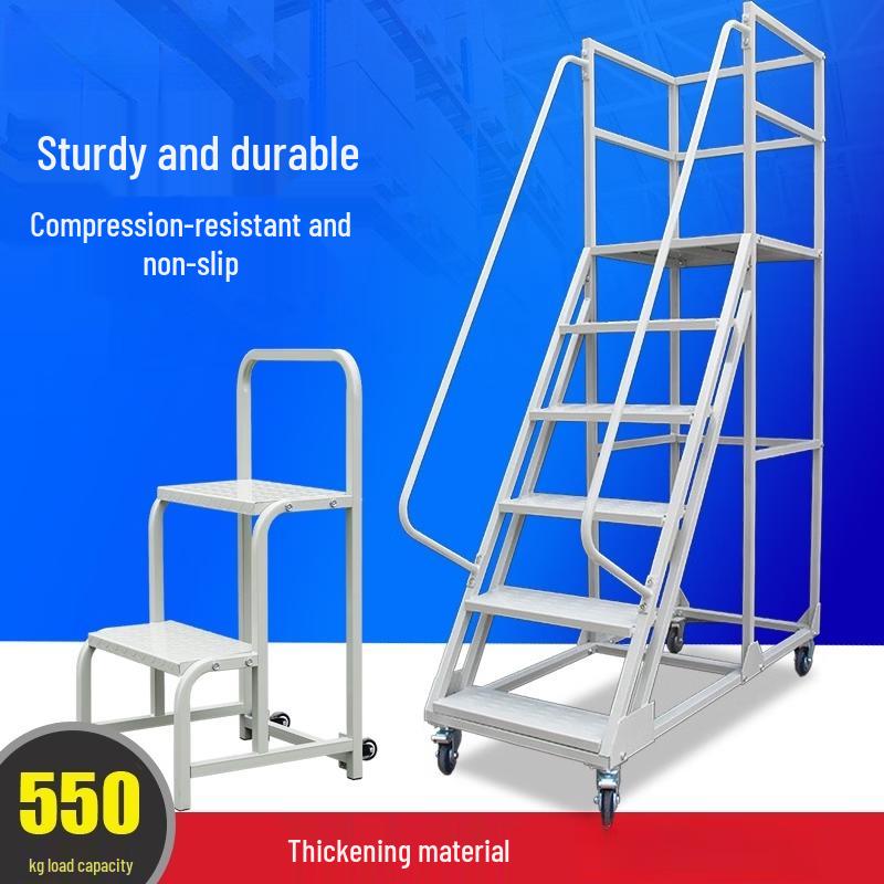 Detachable Movable Warehouse Step Ladder