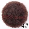 High Puff Afro Curly Wig Short Pony Tail Clip In On Synthetic Curly Hair Bun Made of Long KTB