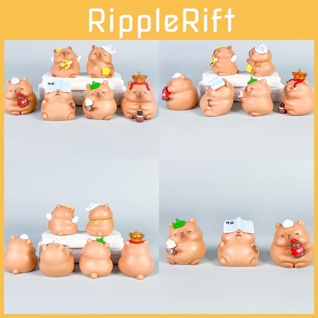 Capybara Pvc Anime Figurine With Cute Appearance For Collectors And Fans
